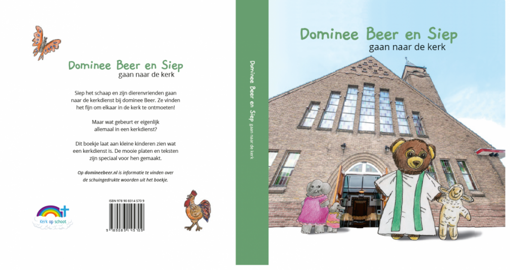 Dominee Beer en Siep gaan naar de kerk